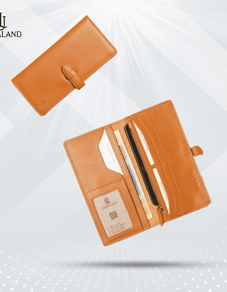 Kane Long Wallet V2 – Camel Brown